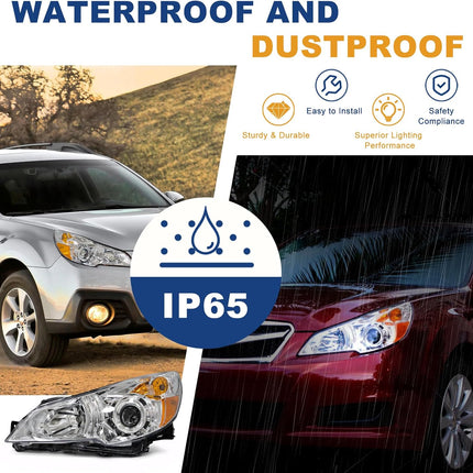 Headlight Assembly for 2010-2014 Subaru Legacy models /2010-2014 Subaru Outback