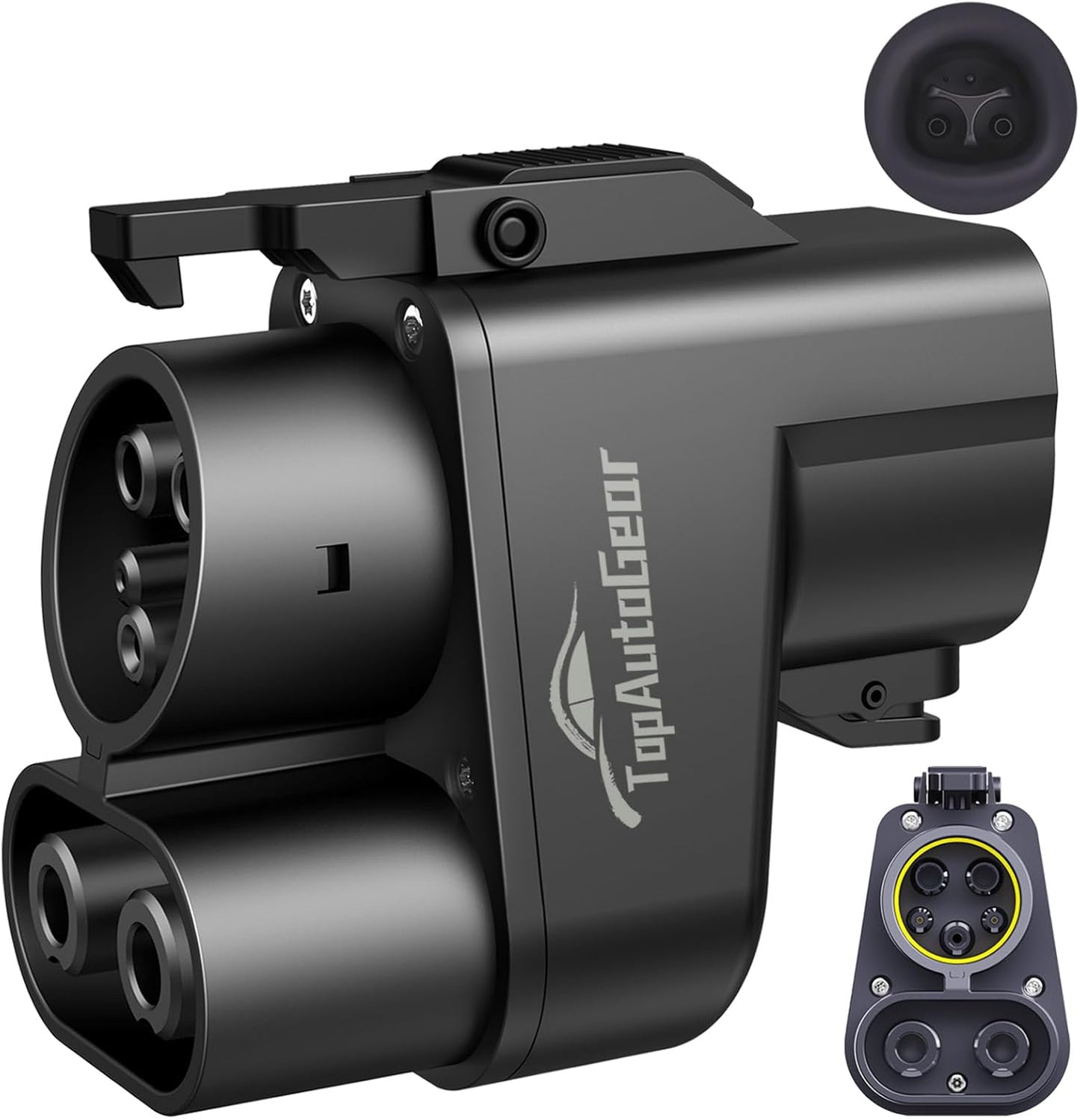 Tesla Supercharger Adapter NACS to CCS - 500 Amp / 1000V DC Fast Charging EV Adapter with Vortex Plug, IP55 Waterproof & Auto Overheat Protection [Check with Your Automaker for Compatibility]