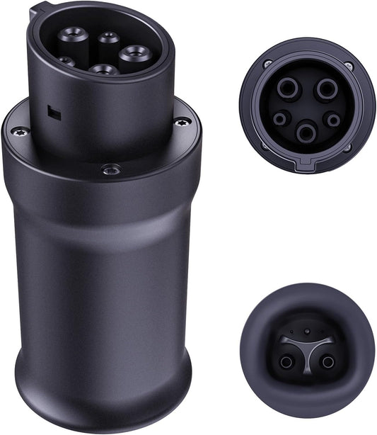 Tesla to J1772 Adapter, NACS Charging Adapter (Max 80A, 250V) - Compatible With EVs & Home Chargers, Fit for Wall Connector, Destination Chargers, Mobile Connectors