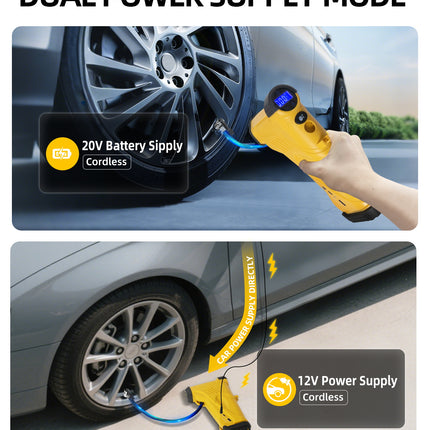 TopAutoGear 150PSI Tire Inflator Portable Air Compressor