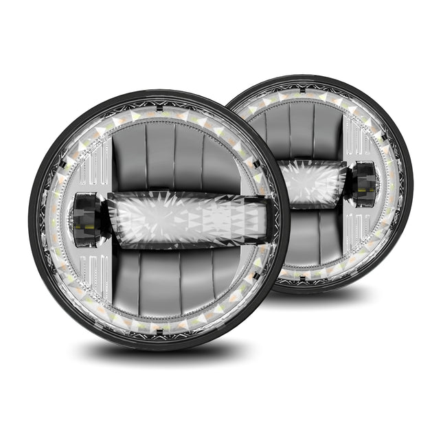 TopAutoGear LED Headlight  for Jeep Wrangler Chevy Ford Dodge