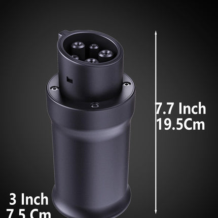 Tesla to J1772 Adapter,  (Max 80A, 250V) - Compatible With EVs & Home Chargers