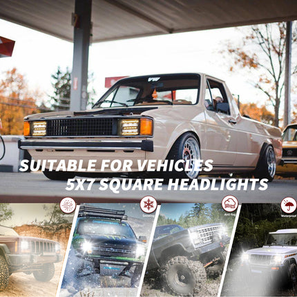 LED Headlight for Jeep Cherokee Wrangler Ford Chevy GMC Toyota Nissan Dodge etc