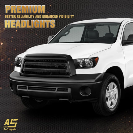 TopAutoGear Headlight Assembly for 2008-2017 Toyota Tundra Base / SR5 / Limited 4-Door, 2005-2007 Toyota Sequoia SR5