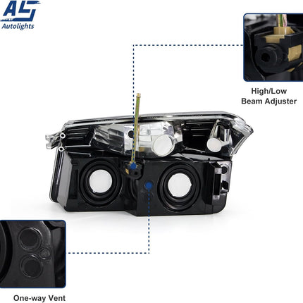 TopAutoGear Headlights for 2002-2006 Chevy Avalanche 1500 2500