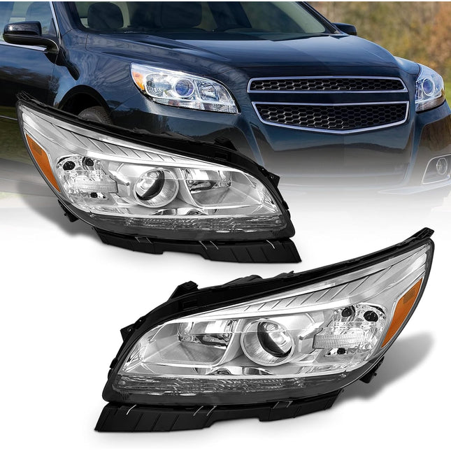 Headlight Assembly For 2013-2014 Chevy MalibuEco/LT/LTZ/2015 Chevy Malibu LT/LTZ / 2016 Chevrolet Malibu