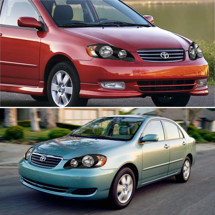 Headlight Assembly for 2003-2008 Toyota Corolla Pair