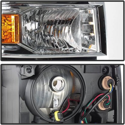 TopAutoGear Headlights for 2014 2015 Chevy Silverado 1500 Pickup Truck