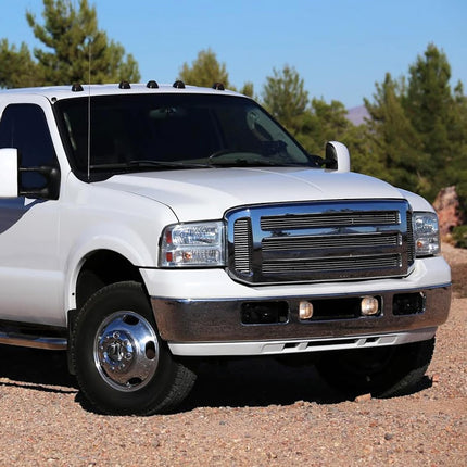 TopAutoGear Headlight Assembly Compatible with 2005-2007/05-07 Ford F250-F550