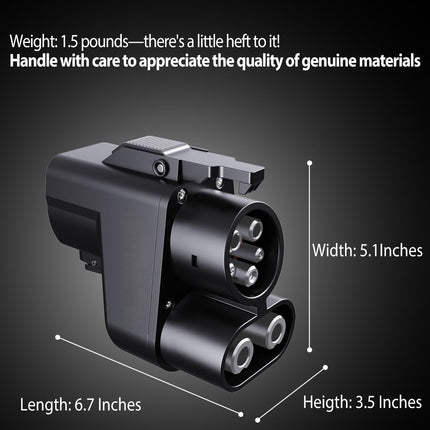Tesla Supercharger Adapter NACS to CCS - 500 Amp / 1000V DC