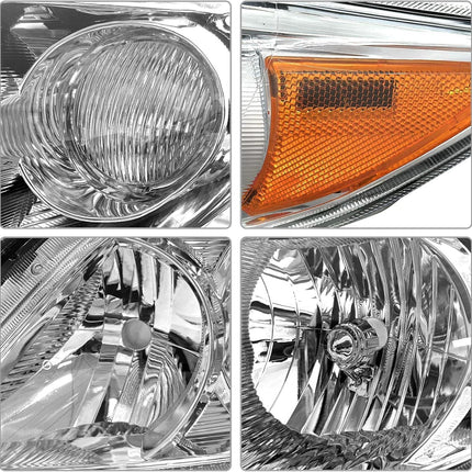 Headlight Assembly for 2009 2010 Toyota Corolla Pair