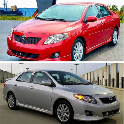 Headlight Assembly for 2009 2010 Toyota Corolla Pair