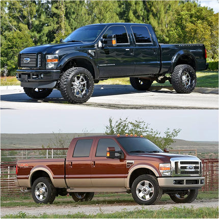 Headlight Assembly for 2008-2010 Ford F250 F350 F450 Super Duty, Pair