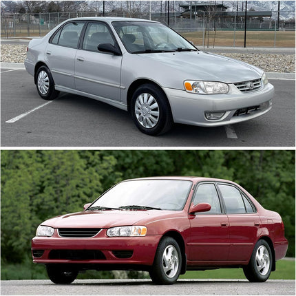 Headlight Assembly for 2001 2002 Toyota Corolla Pair