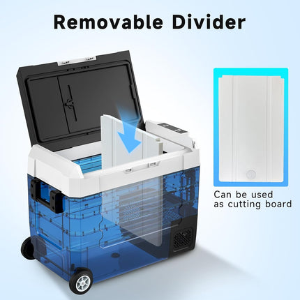 35L/37QT Portable Car Compressor Refrigerator 12 Volt with APP control