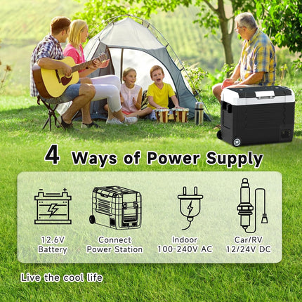 35L/37QT Portable Car Compressor Refrigerator 12 Volt with APP control