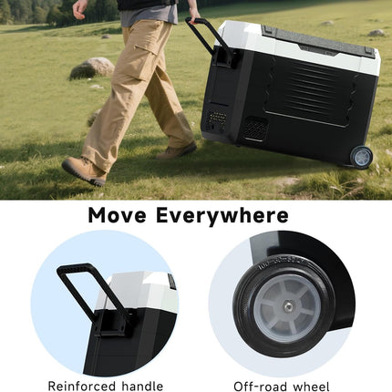 35L/37QT Portable Car Compressor Refrigerator 12 Volt with APP control