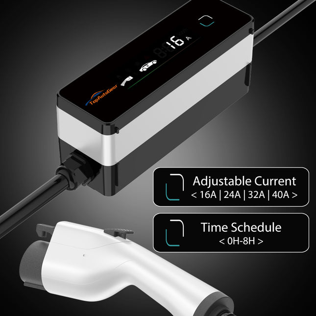 Level 1 Level 2 EV Charger for J1772 Electric Cars 16Amp 110V/240V