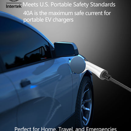 Level 2 EV Charger for J1772 Electric Cars 40Amp 240V