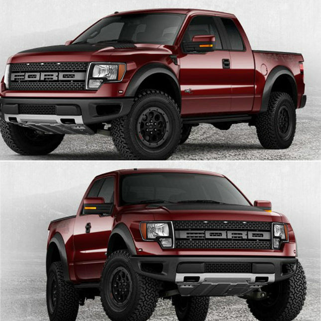 Headlight Assembly for 2009 2010 2011 2012 2013 2014 Ford F150 Pickup, Pair