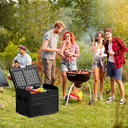 60L/63QT Portable Car Compressor Refrigerator 12 Volt