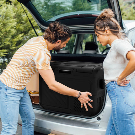 50L/52QT Portable Car Compressor Refrigerator 12 Volt