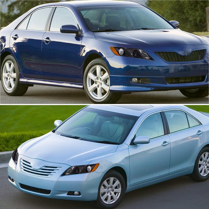 Headlight Assembly for 2007 2008 2009 Camry Black Pair